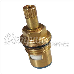 Brass Ceramic Disc Cartridge - High Quality Brass and Ceramic Material | Smooth Finishing, Breakage Proof, Rust Resistance