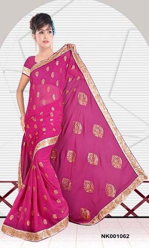Embroidery fancy Saree
