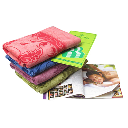 Stylish Bath Towel - Cotton, 30x50 Inches, Red | Absorbent, Durable, Easy Care, Soft, 500 GSM, Loop Weave