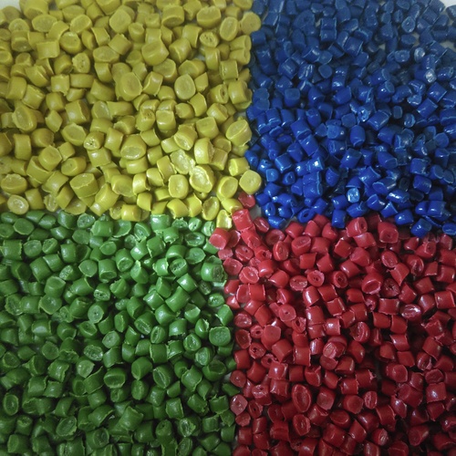 Colored HDPE Granules
