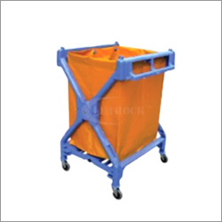 X Shape Laundry Cart (Plastic)
