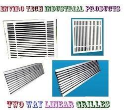 Two Way Linear Grilles