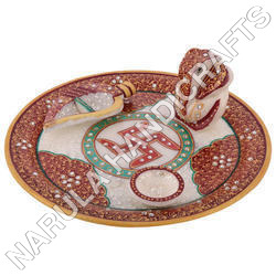 Marble Pooja Thali