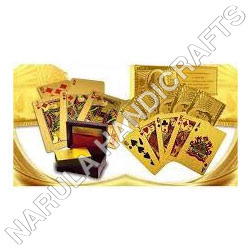Gold Plated Playing Cards