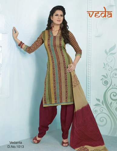 Vedanth Cotton Dress Material
