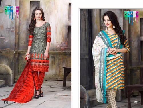 Shoba Cotton Dress Material 