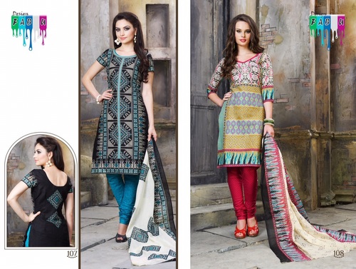 Shoba Cotton Dress Material 