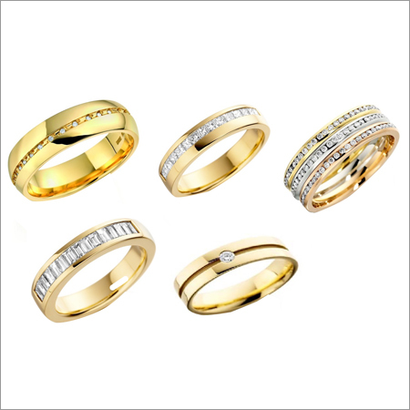 Gold Diamond Rings
