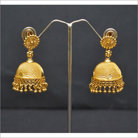 Gold Jhumka
