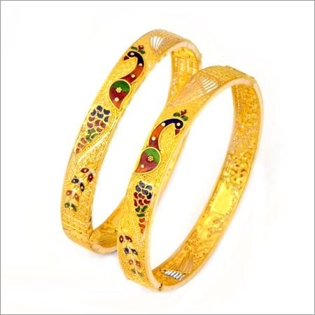 Printed Gold Bracelet