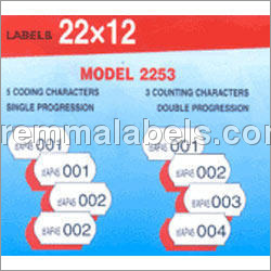 Consecutive Number Labels By PREMMA LABELS INDUSTRIES