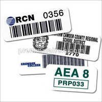 Security Labels - Vinyl Material, Rectangular Shape, Glossy Finish | Permanent Adhesive, Various Sizes, Digital Printing, Highly Adhesive