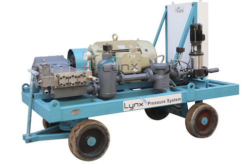 Industrial Boiler-Condenser-Evaporator-Heat Exchanger Tube Cleaning Machine By LYNX PRESSURE SYSTEM PRIVATE LIMITED