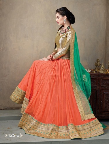 Embroidered Lehenga Choli