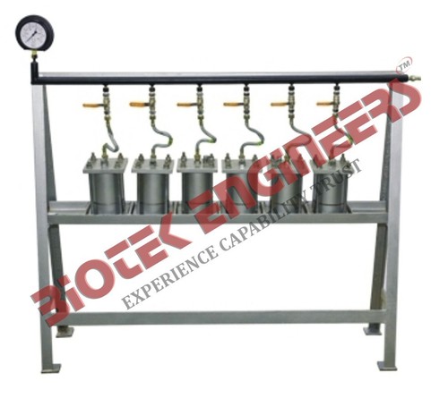 Pozzolona Cement Mortar Permeability Aapparatus