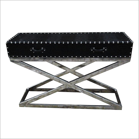 Leather Designer Ottomans