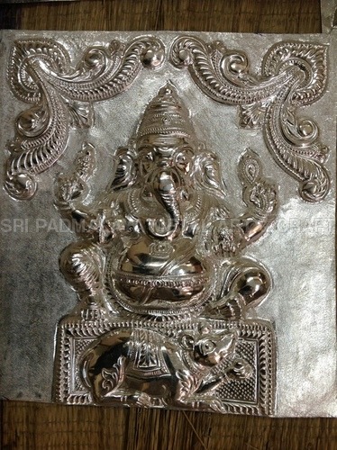 Silver Ganesh Idol