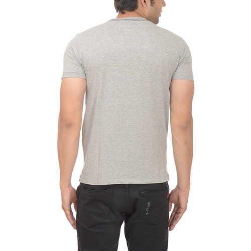 T Shirt - Cotton, Size M, Grey | Soft Fabric, Stylish Design, Comfortable Fit, Durable Material, Easy to Wash, Versatile Style, Slim Fit, Round Neck, Short Sleeve, 150g