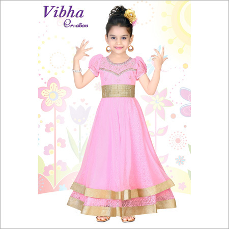Girls Pink Frock
