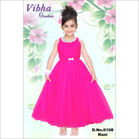Designer Neck Frock