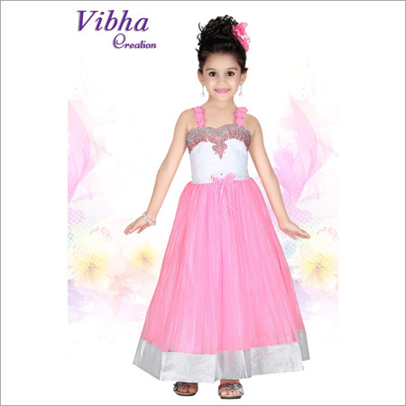 Pink Girls Frock