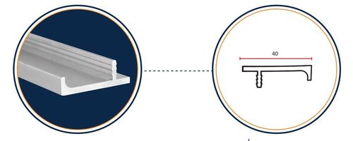 Aluminium Handle Profile VAP - 20