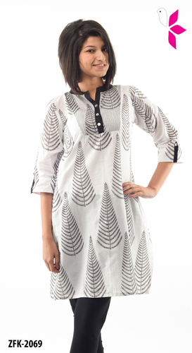 Cotton Block Printed Kurti