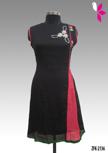 Georgette Embroidered Kurti