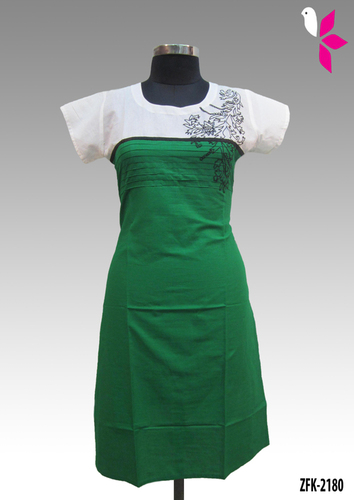 Cotton Embroidered Kurti