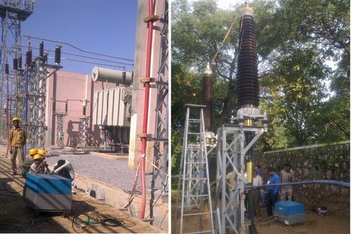 0.1 Hz VLF Testing of 220 KV Cable of DTL Delhi 0.1 Hz VLF Testing of 220 KV Cable of DTL Delhi