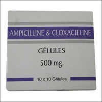 Ampicillin & Cloxacillin Capsules - Gelatin, 500mg, White | Effective Treatment, Reduced Infections, Safe Formula, Fast-acting Relief