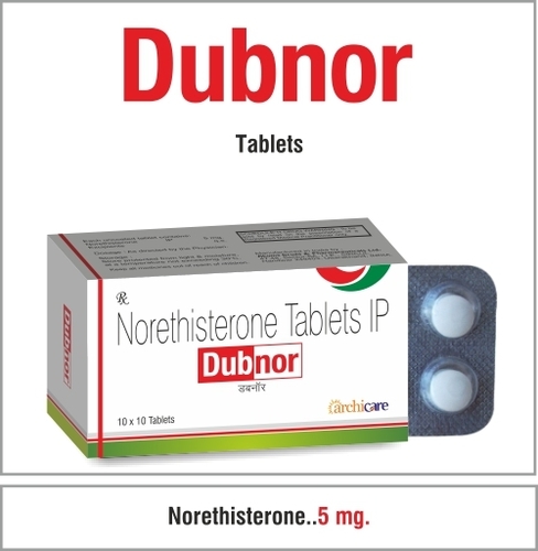 Norethisterone 5 Mg. Application: Prevent Disease