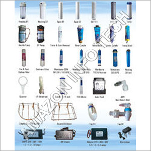Water Filter Spare Parts