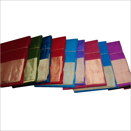 Silk Cotton Plain Sarees