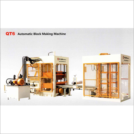 Concrete Block Making Machine Qt 6