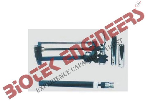 Extractor Frame Universal screw jack operation