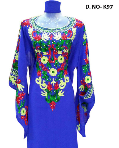 embroidered kaftan