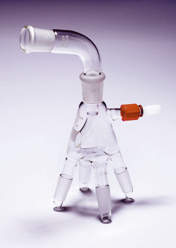 Receiver Adapters Vacuum To Take Flasks