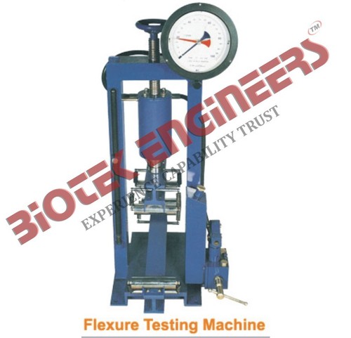 Flexture testing machine 