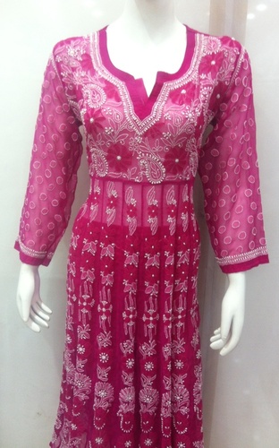 Chikan anarkali
