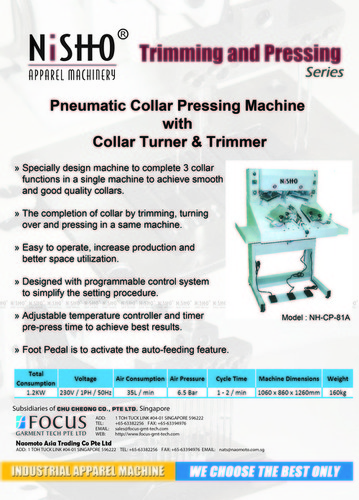 COLOR TURNING AND TRIMMING MACHINES.