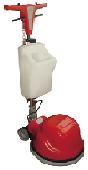 Single disk scrubbing Machine