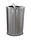 Stainless steel Swing top Solid bin
