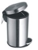 Stainless Steel Pedal Operated Solid bin