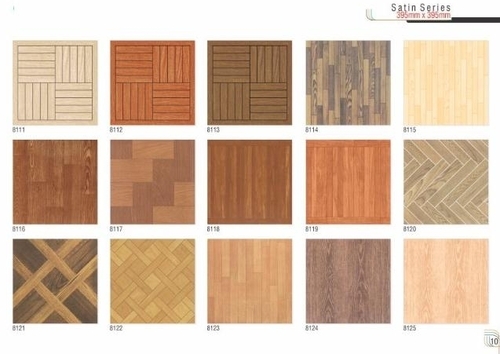 Satin Ceramic Floor Tiles