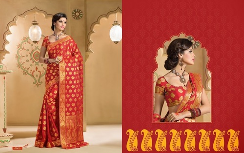 Honoured Red Kanchipuram Silk Saree