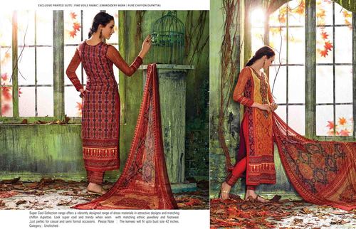 Latest Semi Stitched Salwar Kameez
