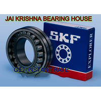 Skf Roller Bearing - Stainless Steel, Double Row, Silver | Grease Lubricated, Super-precision For High-speed Machinery