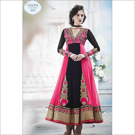 Net Georgette Anarkali Suit
