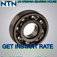 Ntn Roller Thrust Bearings - Stainless Steel, Double Row, Silver And Yellow | High Axial Load Capacity, Low Friction, Grease Lubrication